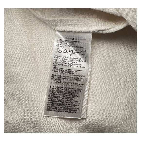 Women’s Old Navy High-Waisted Wrap-Front Mini Skort | White | Size Medium - Picture 10 of 11